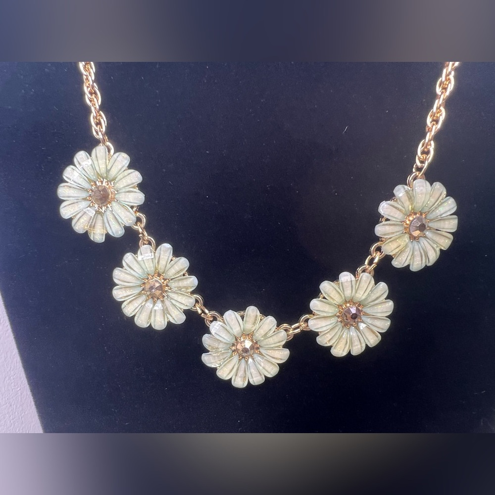 Flower Petal Adjustable Necklace - Picture 2 of 5